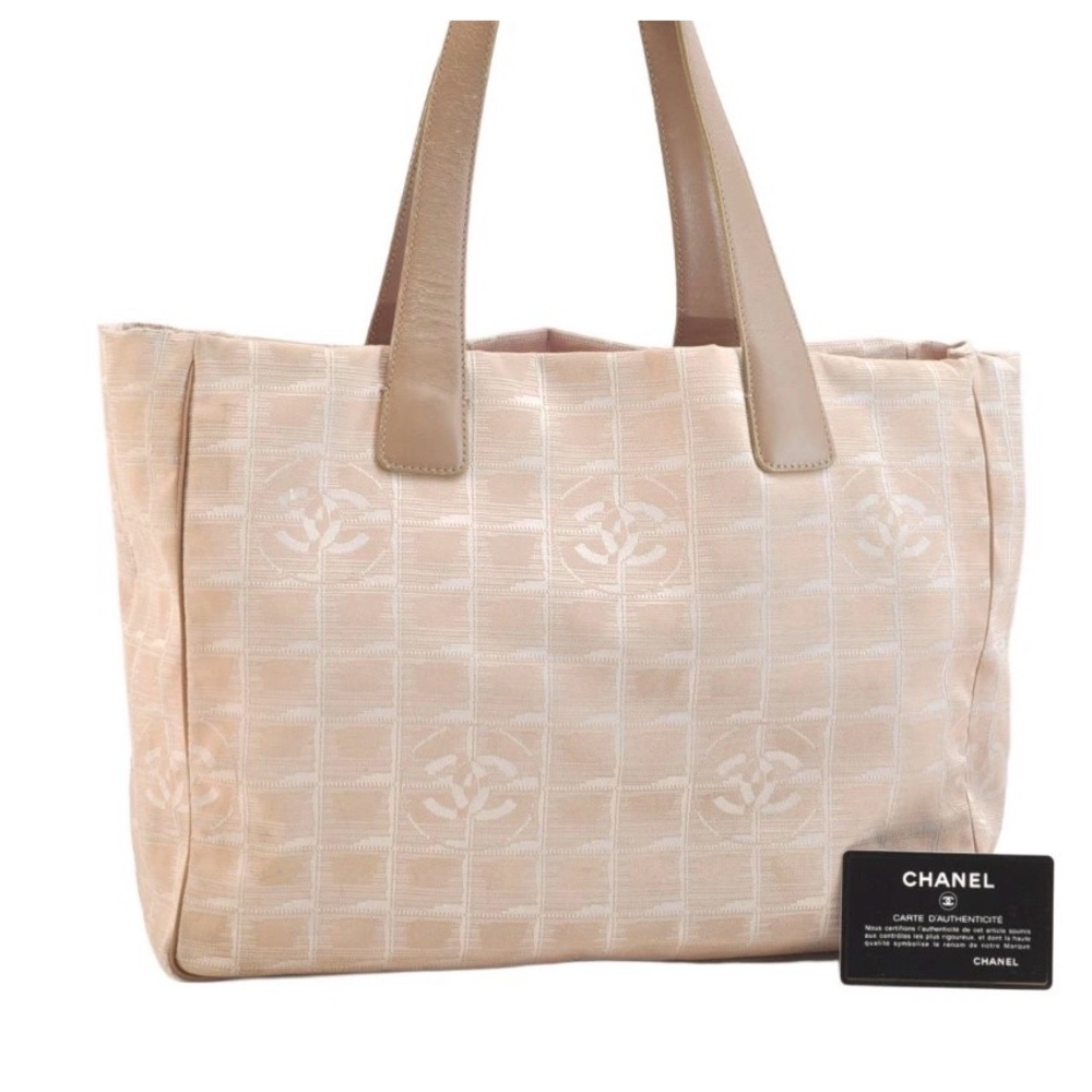 CHANEL Tote Bag Nylon New Travel Line Shoulder Bag